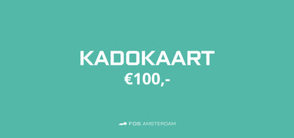 FOS Amsterdam kadokaart - t.w.v. 100€