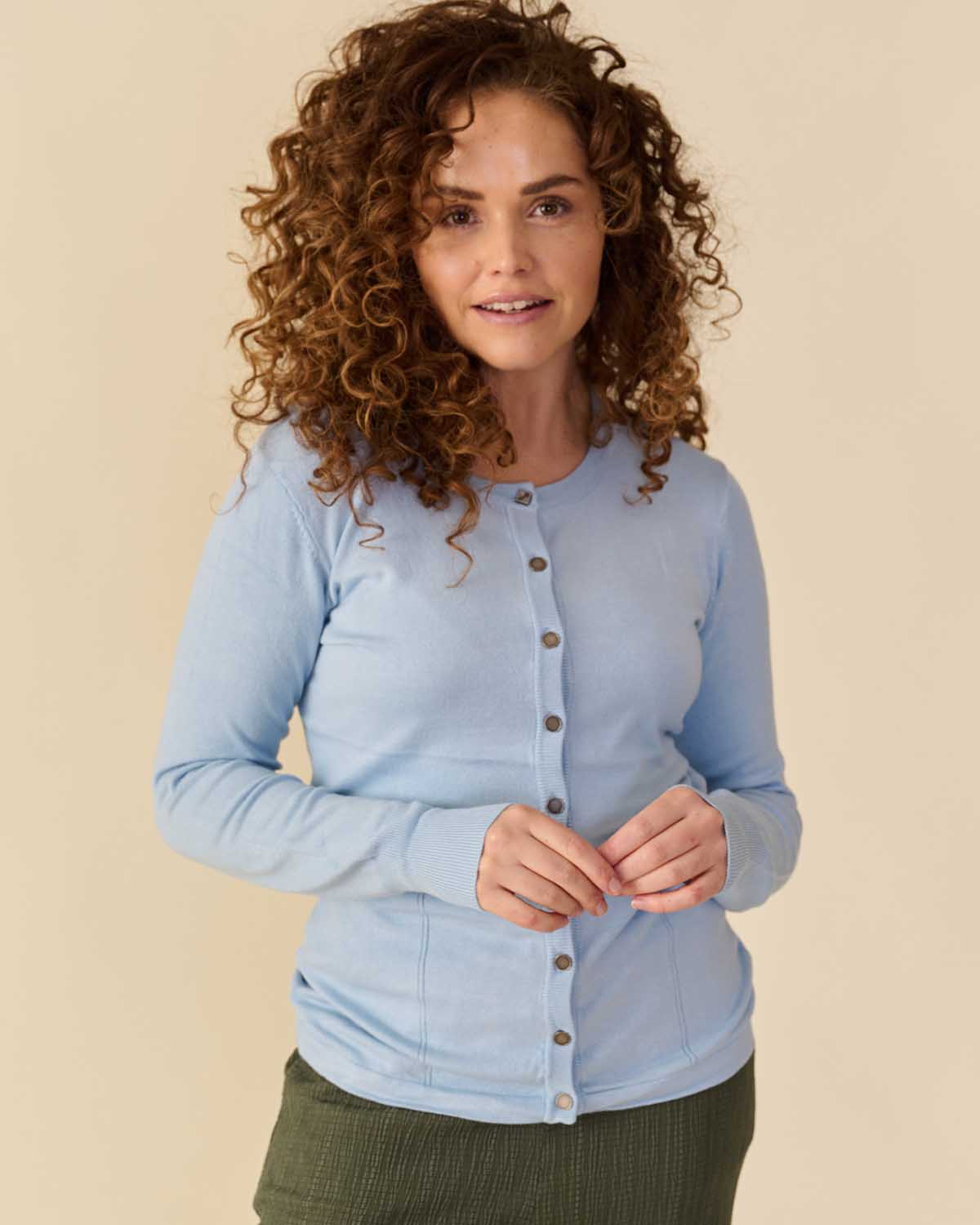 vest luna uni licht blauw