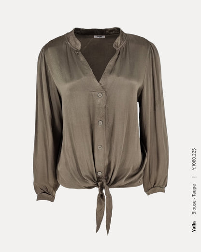 Blouse | Taupe