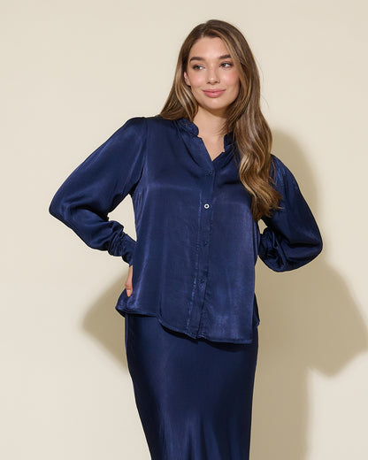 Blouse | Dark Blue