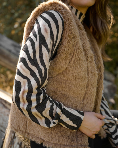 Gilet | Camel