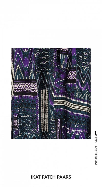 Floortje - Ikat Patch | Paars